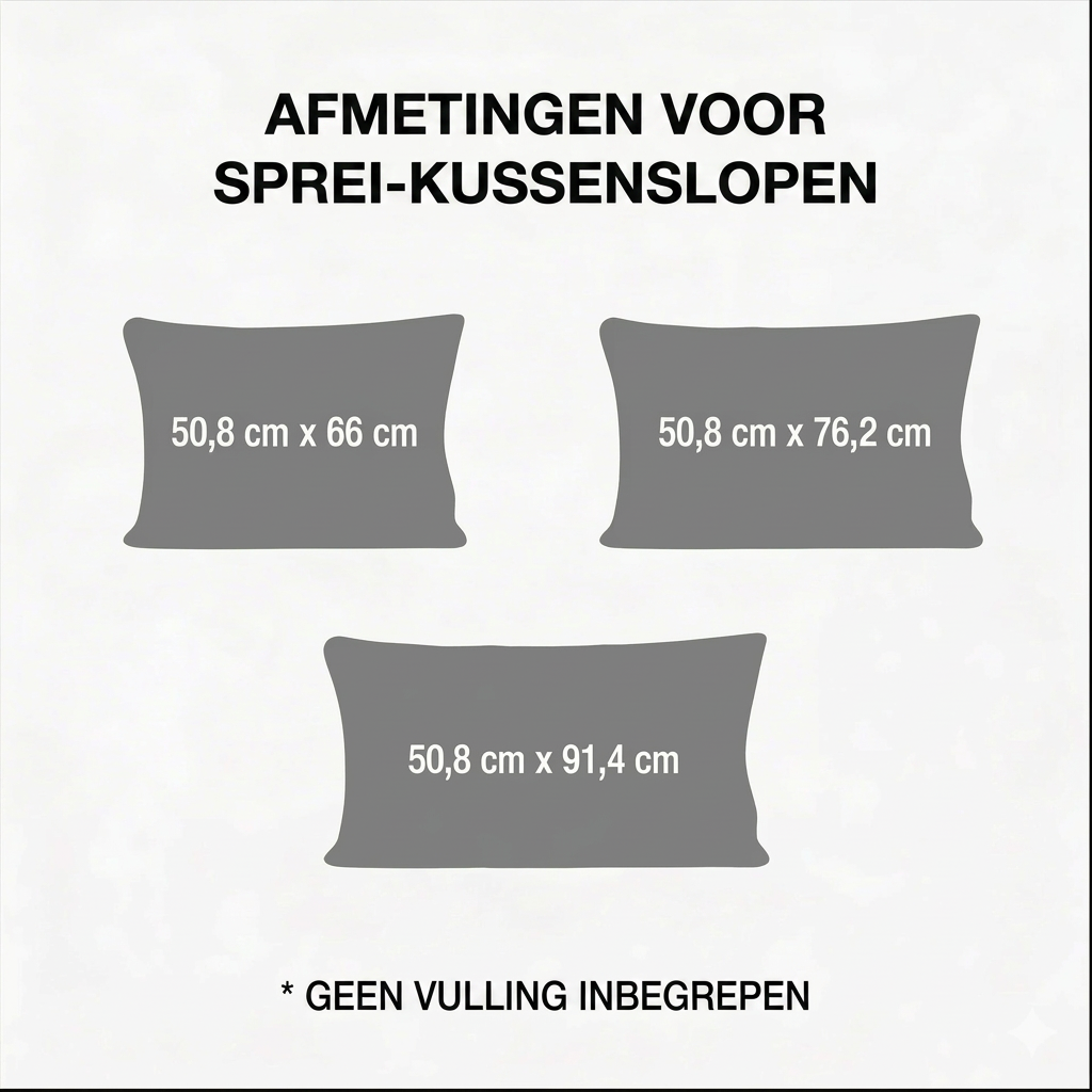 Gestoffeerde Kussenhoes - Harten van de Rozen Tuin