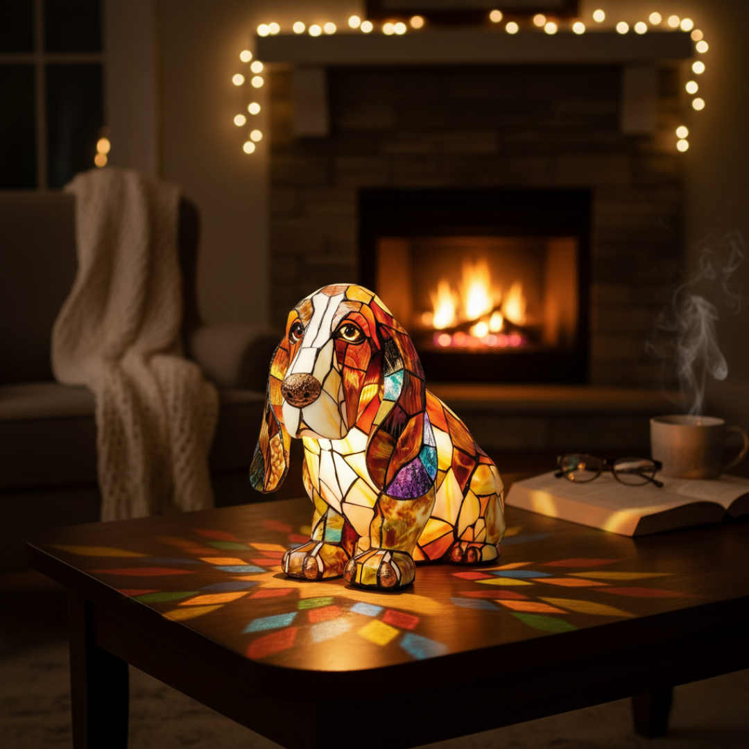 LED-Lampe Hunde Frieden