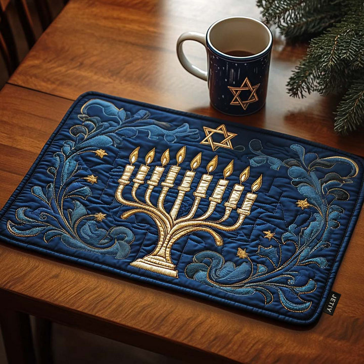 Nova - Quilted Placemat Light Stars