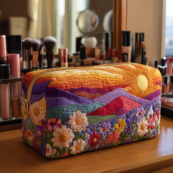 Puck – Gepolsterte Kulturtasche mit Design und leichten Motiven