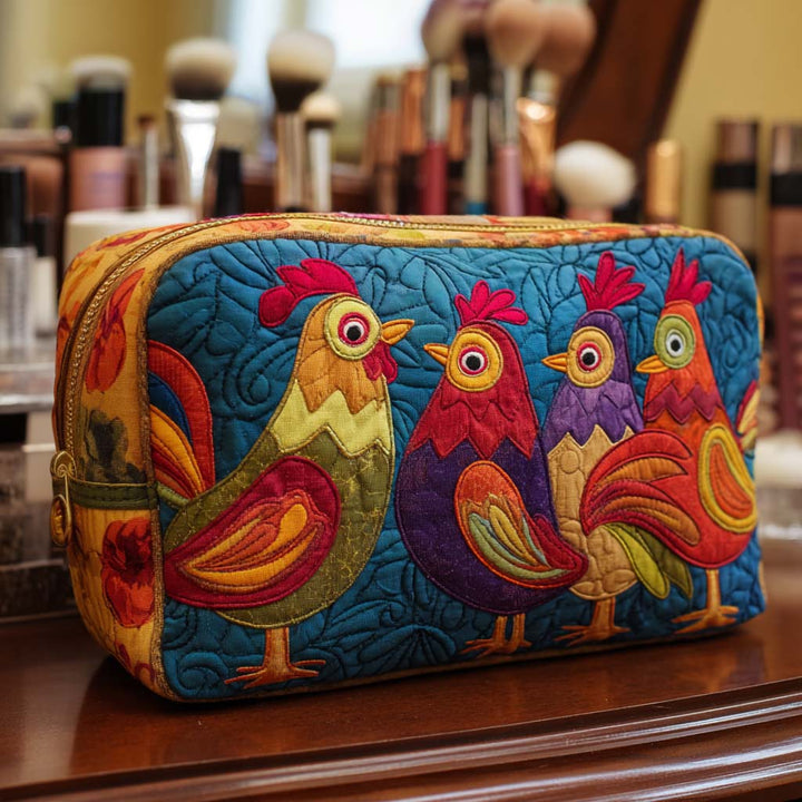 Marieke – Gepolsterte Kulturtasche Süßes Huhn