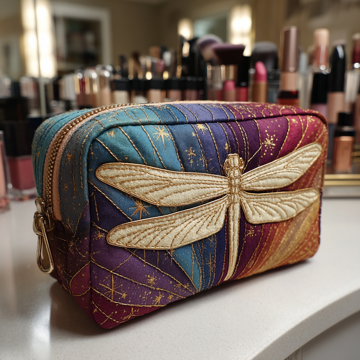 Xandra - Gesteppte Kulturtasche Libelle