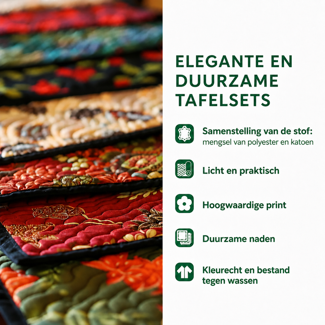 Ingrid - Gewatteerde placemat Boom van de Wortels Keltisch