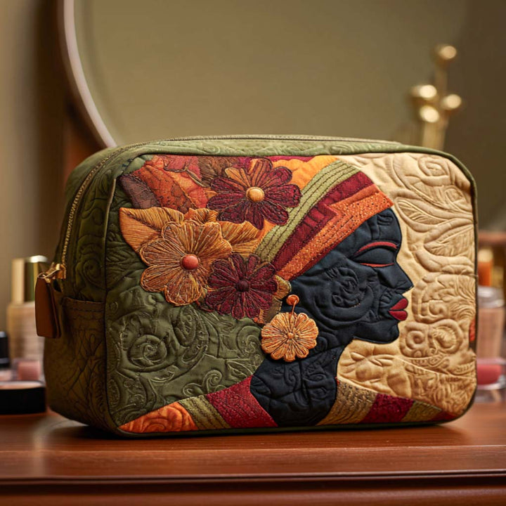 Ria – Gepolsterte Kulturtasche Raffinierte Blumen