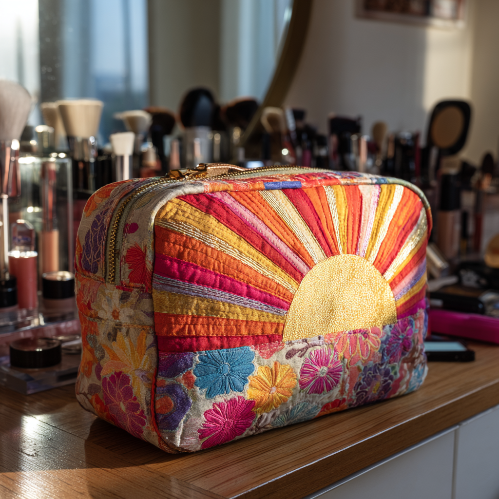 Neeltje - Gesteppte Kulturtasche Golden Horizon