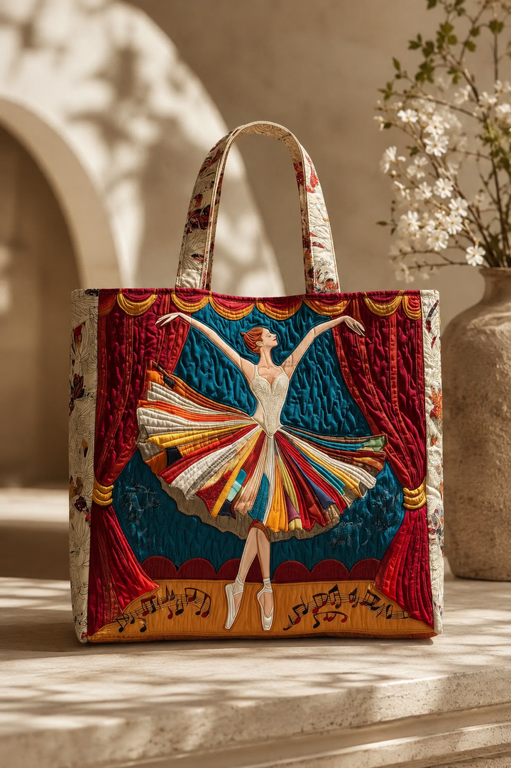 Gequilted Tas - Elegante Ballerina