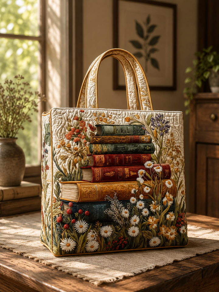 Artisan Gevoerde Tas - Bloemenpatroon