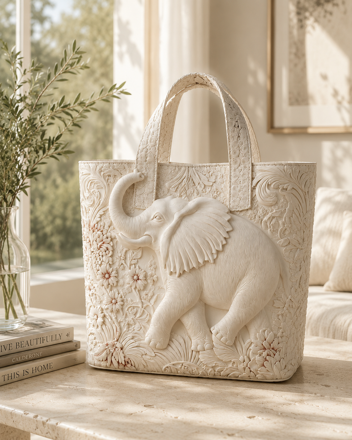 Ambachtelijke Tas - Olifant