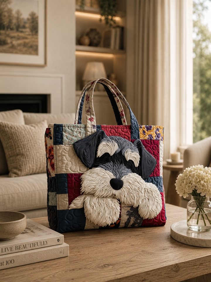 Ambachtelijke Tas - Schnauzer