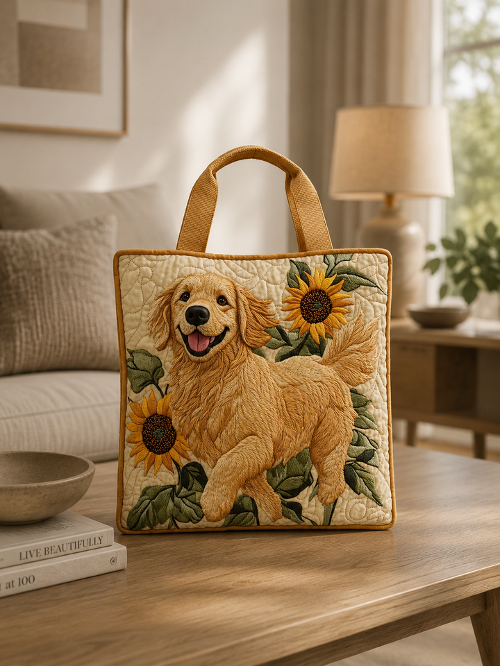 Ambachtelijke Tas - Golden Retriever