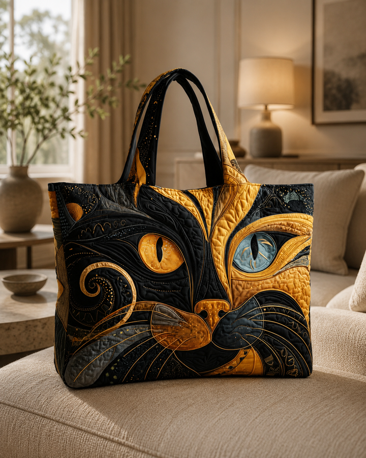 Ambachtelijke Tas - Mystieke Kat