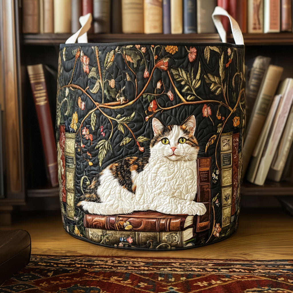 Gequilte Wasmand - Mystieke Kat