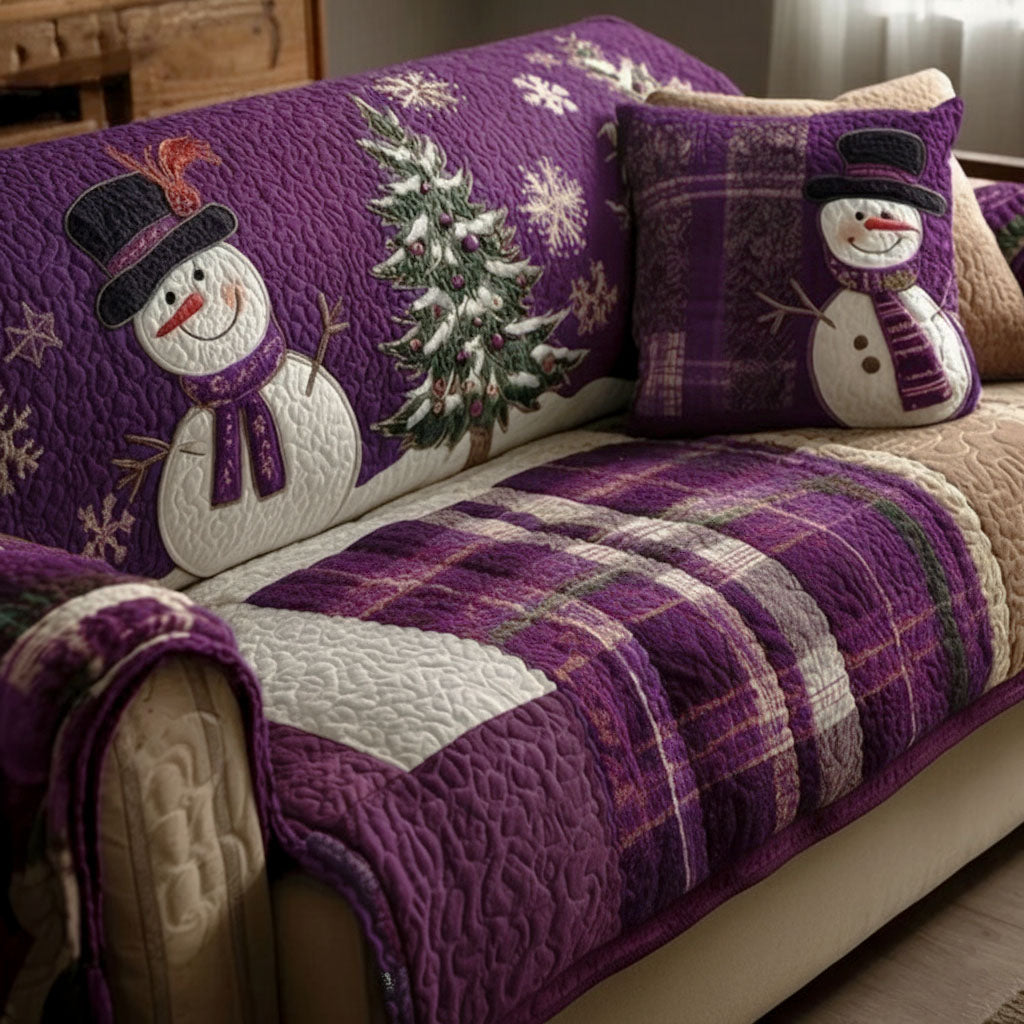 Suze - Steppbezug Sofa Motiv Weihnachten