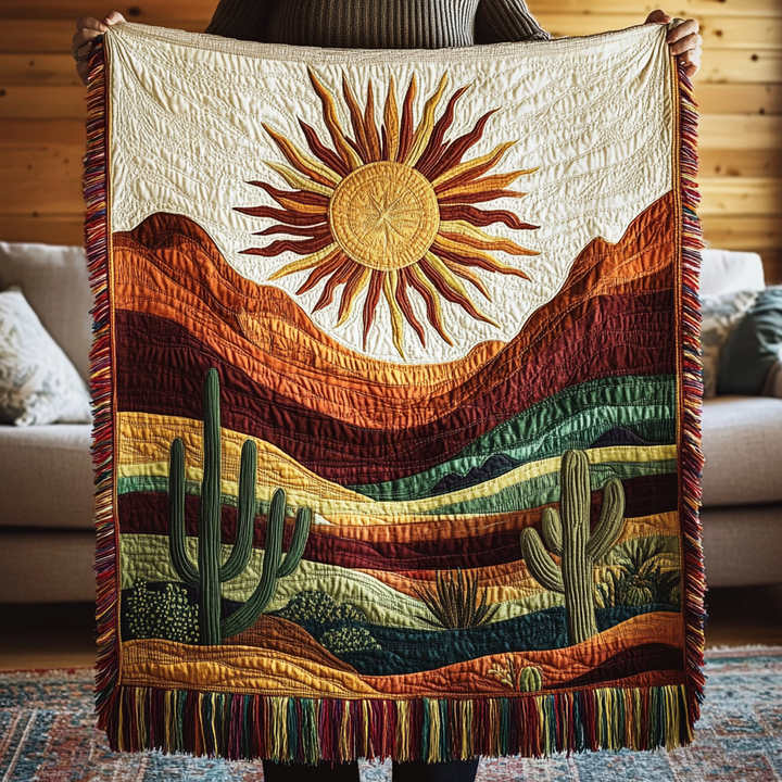 Yara - Gesteppte Decke Saguaro Magie