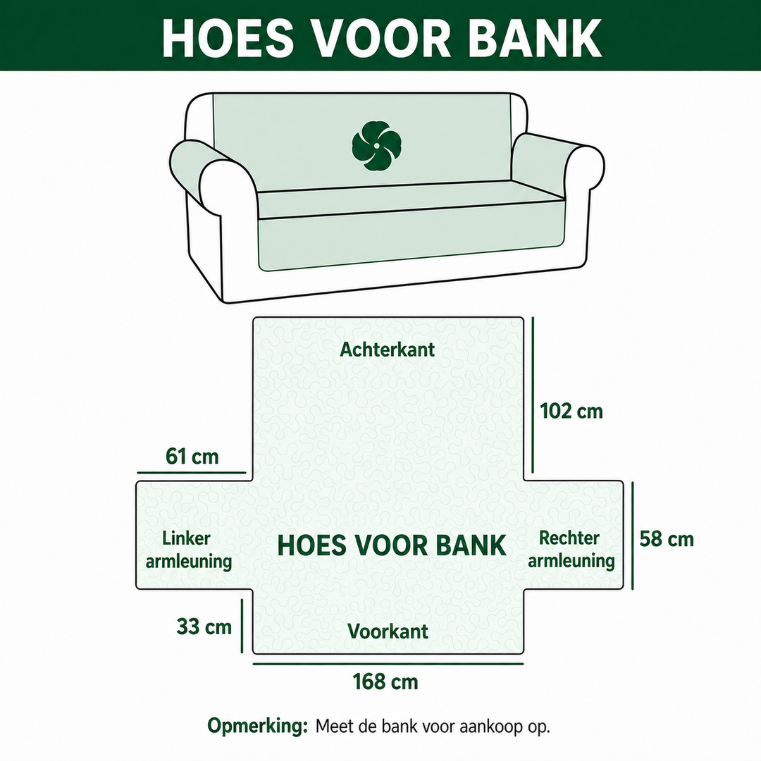 Coby - Gesteppter Sofabezug Muster Ozeanisch