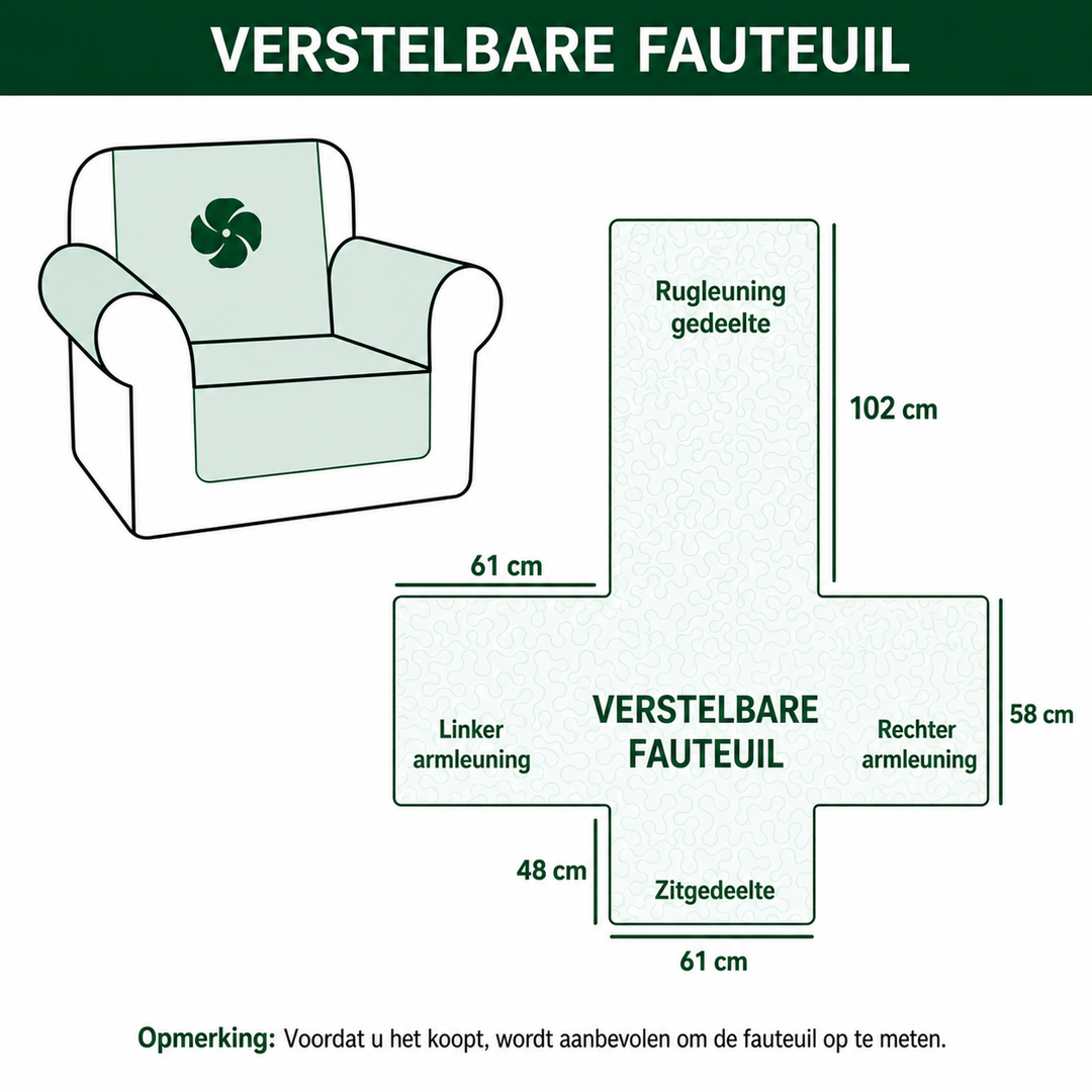 Manon - Gesteppter Sofabezug Bücher im Kreis