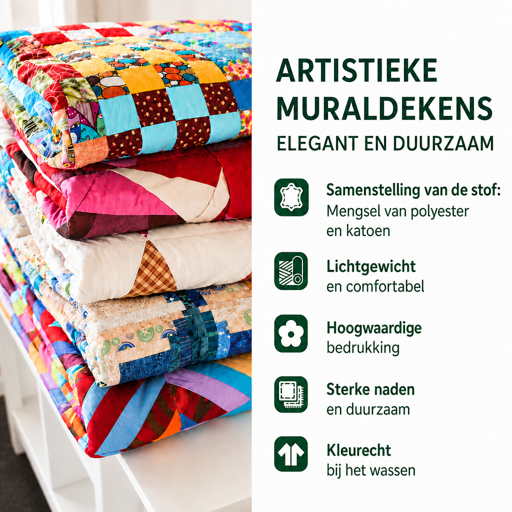 Marlies - Gewatteerde deken Bosland Majesteit