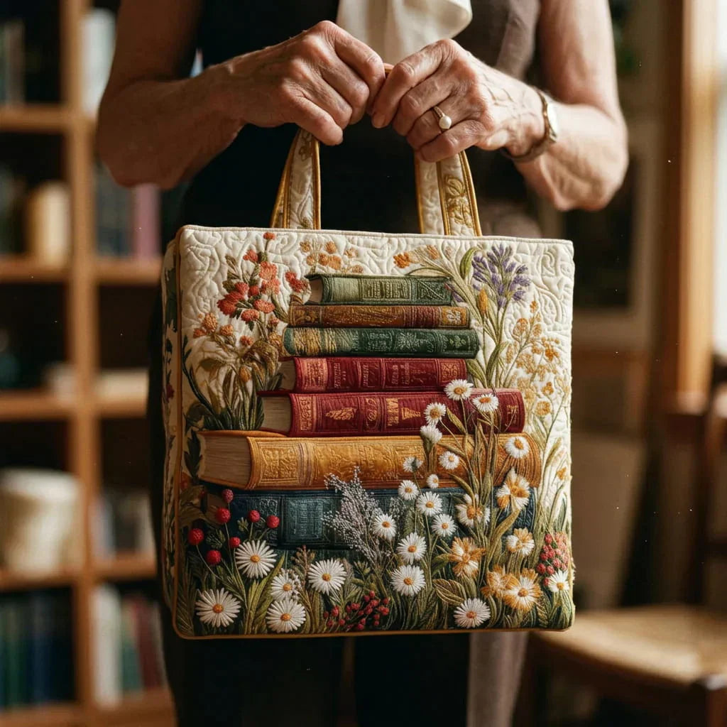 Artisan Gevoerde Tas - Bloemenpatroon
