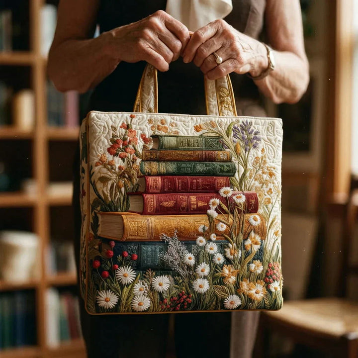 Artisan Gevoerde Tas - Bloemenpatroon