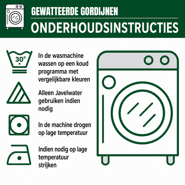 Fenna - Gewatteerde gordijnen Mystieke Violette Tweeling